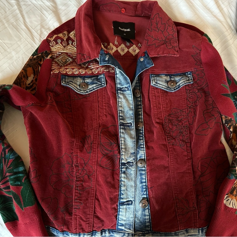 Desigual Women's Multicolor Denim Jacket